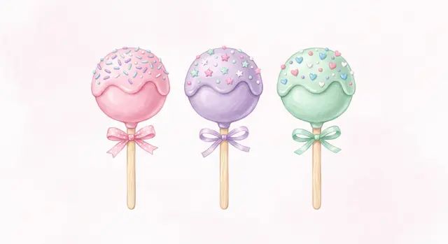 Sprinkle Party Cake Pops